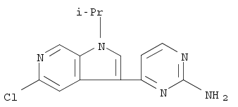 4-95-Chloro-1-isopropyl-1H-pyrrolo[2,3-c]pyridin-3-yl)pyrimidin-2-amine